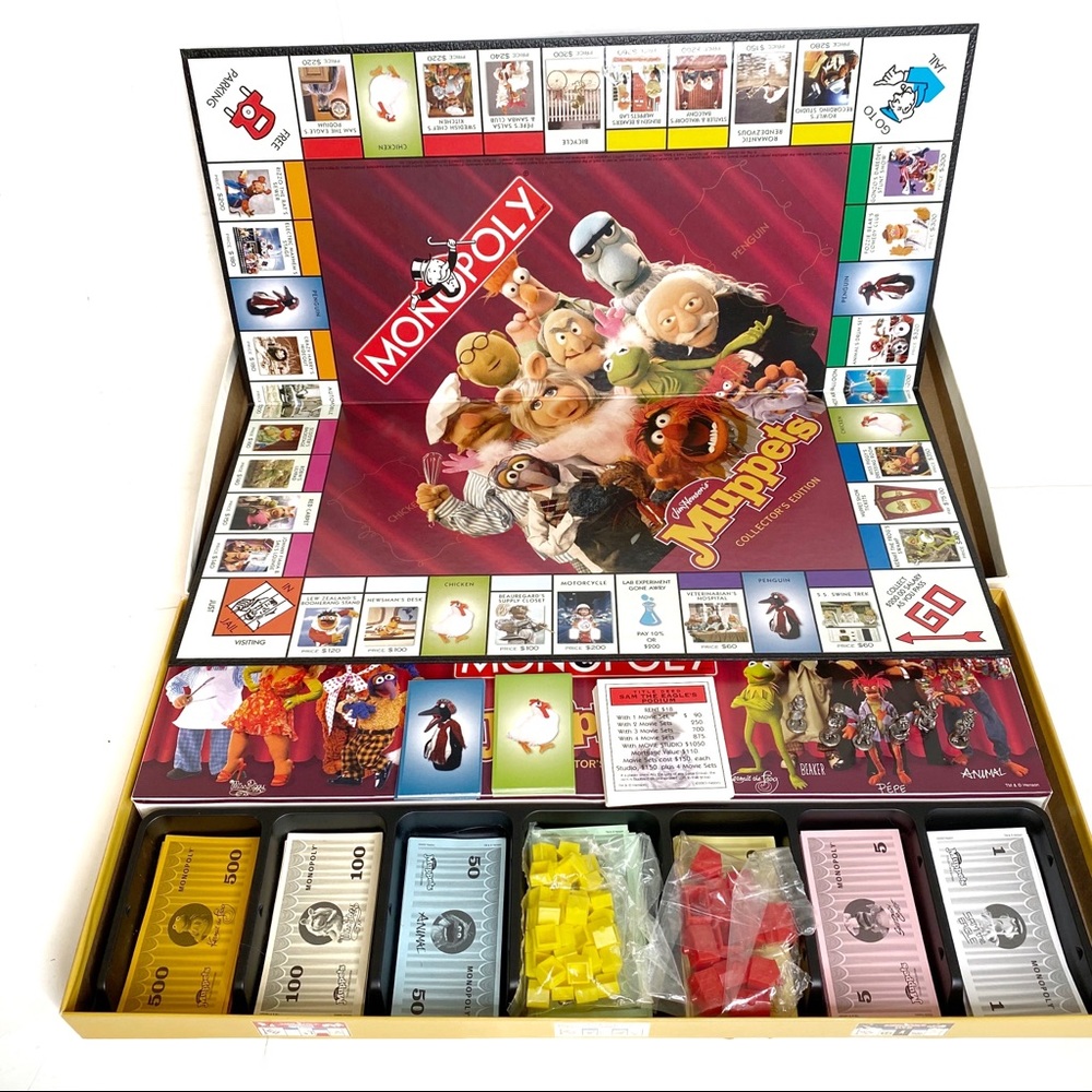 Muppet Babies Monopoly Collectors Edition Game